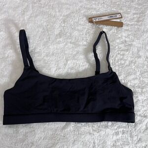 Skims Fits Everybody Scoop Bralette Onyx Black BR-SCN-2025 Size Smalll NWT